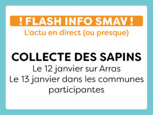 Collecte des sapins 2026