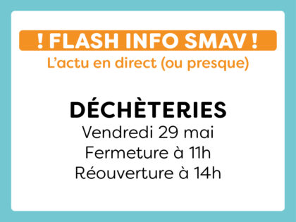 Fermeture Déchèteries