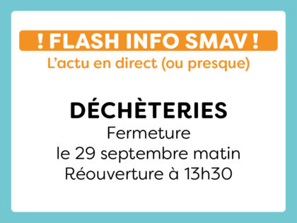 Fermeture Déchèteries
