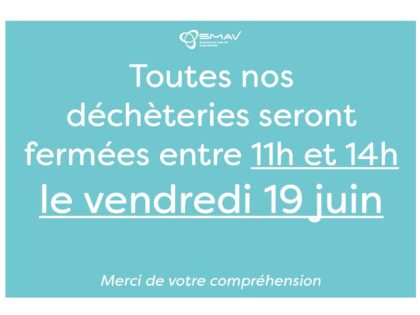 Fermeture Déchèteries