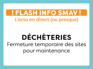 Fermeture Déchèteries