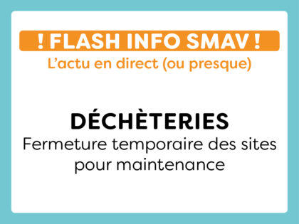 Fermeture Déchèteries